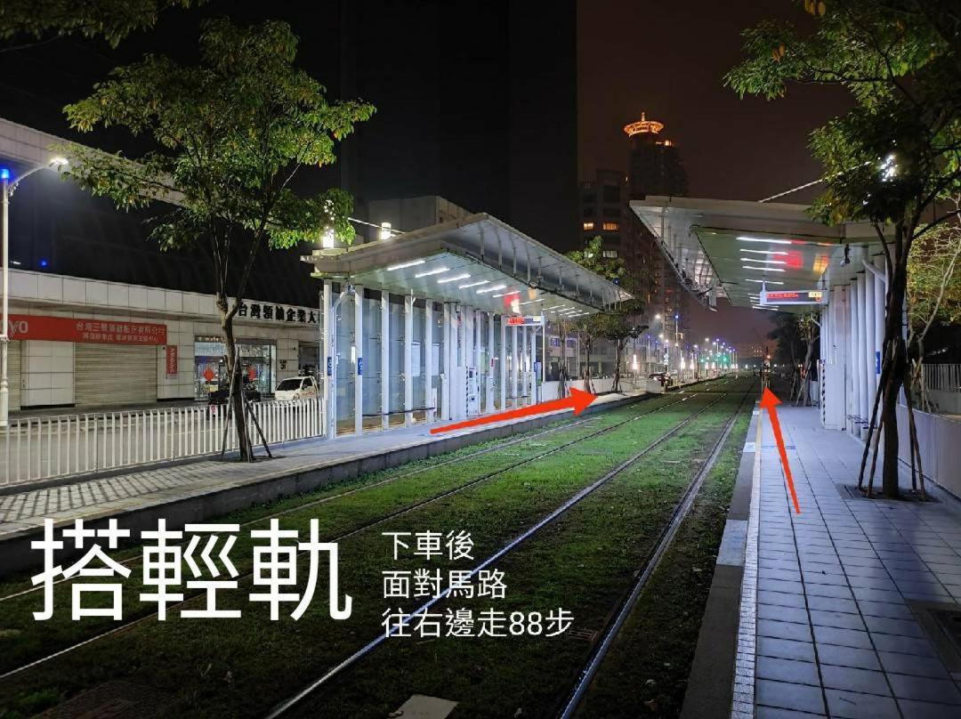 棚棚屋室內帳篷民宿inn เกาสง ภายนอก รูปภาพ